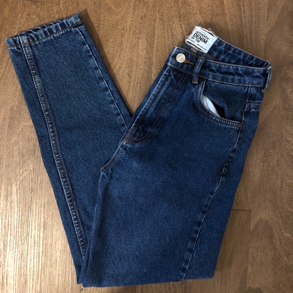 Zara High-Waisted Mom Jeans